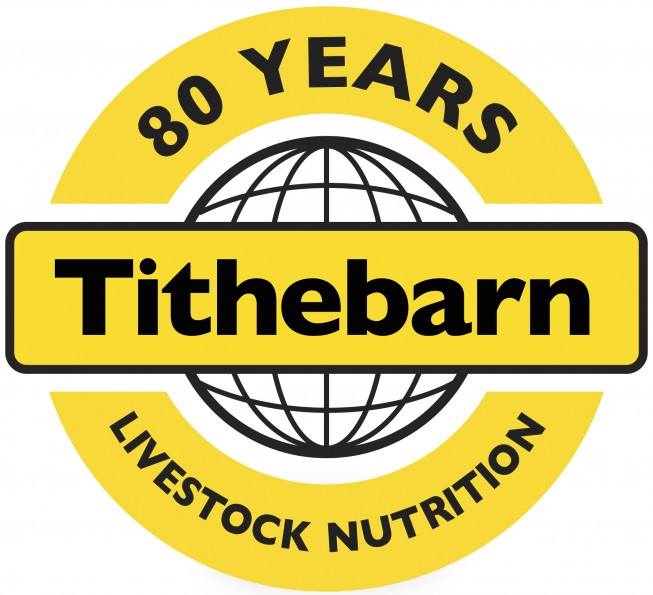 Tithebarn 80 years logo