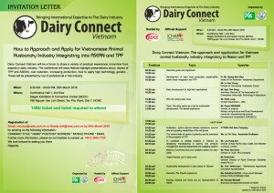 Bringing International Expertise to the "Dairy Industry in Dairy Connect Vietnam conference"